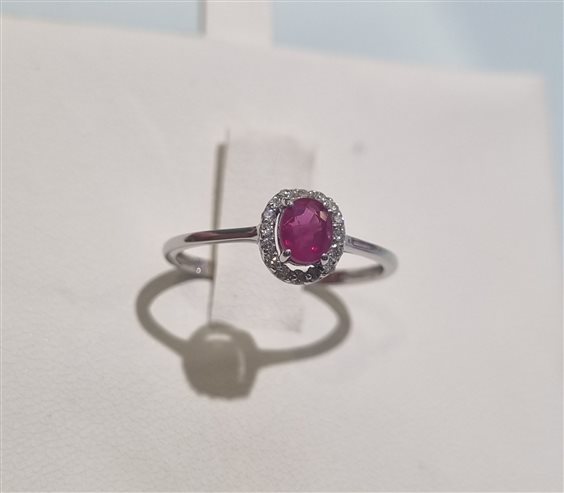 Anillo Gilma Gioielleria  Mujer in Oro Rubino 0.48 Ct ANOR-131-286 - ANOR-131-286